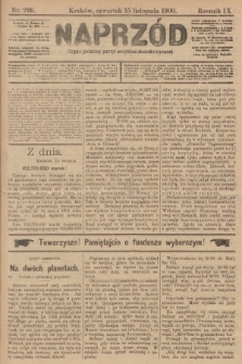 Naprzód : organ polskiej partyi socyalno-demokratycznej. 1900, nr 226