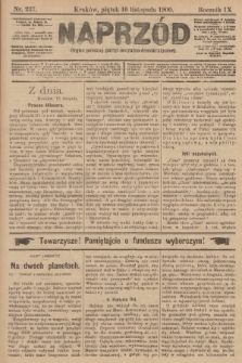 Naprzód : organ polskiej partyi socyalno-demokratycznej. 1900, nr 227