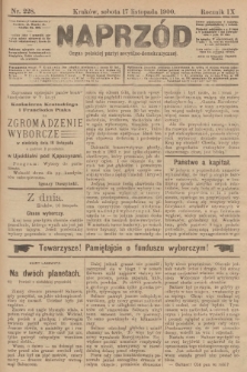 Naprzód : organ polskiej partyi socyalno-demokratycznej. 1900, nr 228