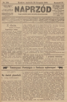 Naprzód : organ polskiej partyi socyalno-demokratycznej. 1900, nr 236