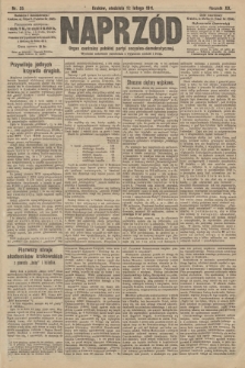 Naprzód : organ centralny polskiej partyi socyalno-demokratycznej. 1911, nr 35