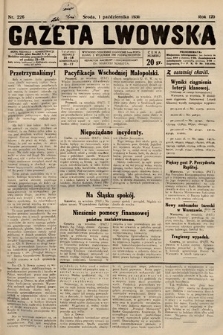 Gazeta Lwowska. 1930, nr 226