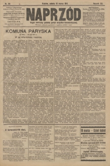 Naprzód : organ centralny polskiej partyi socyalno-demokratycznej. 1911, nr 64