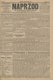 Naprzód : organ centralny polskiej partyi socyalno-demokratycznej. 1911, nr 117