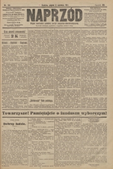 Naprzód : organ centralny polskiej partyi socyalno-demokratycznej. 1911, nr 124