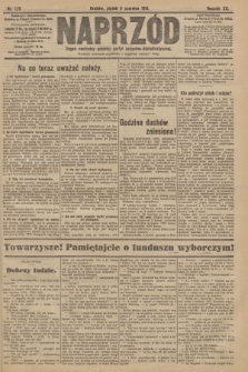 Naprzód : organ centralny polskiej partyi socyalno-demokratycznej. 1911, nr 129