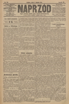 Naprzód : organ centralny polskiej partyi socyalno-demokratycznej. 1911, nr 178