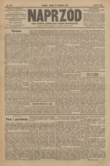 Naprzód : organ centralny polskiej partyi socyalno-demokratycznej. 1911, nr 187