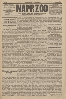 Naprzód : organ centralny polskiej partyi socyalno-demokratycznej. 1911, nr 203