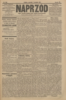 Naprzód : organ centralny polskiej partyi socyalno-demokratycznej. 1911, nr 208