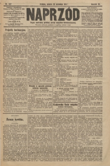 Naprzód : organ centralny polskiej partyi socyalno-demokratycznej. 1911, nr 227