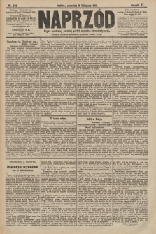 Naprzód : organ centralny polskiej partyi socyalno-demokratycznej. 1911, nr 260