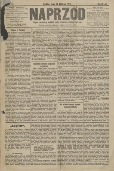 Naprzód : organ centralny polskiej partyi socyalno-demokratycznej. 1911, nr 271