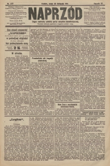 Naprzód : organ centralny polskiej partyi socyalno-demokratycznej. 1911, nr 277