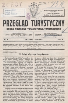Przegląd Turystyczny : organ Polskiego Towarzystwa Tatrzańskiego. 1932, nr 3