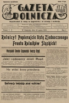 Gazeta Rolnicza. 1930, nr 7