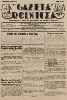 Gazeta Rolnicza. 1930, nr 13