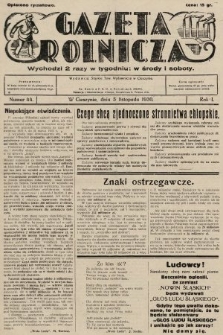 Gazeta Rolnicza. 1930, nr 44