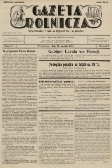 Gazeta Rolnicza. 1931, nr 5