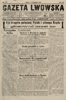 Gazeta Lwowska. 1930, nr 263