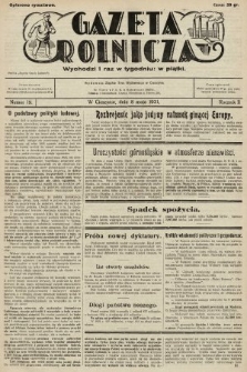 Gazeta Rolnicza. 1931, nr 19