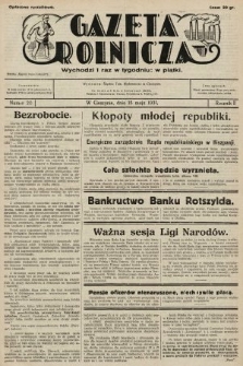 Gazeta Rolnicza. 1931, nr 20