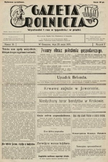 Gazeta Rolnicza. 1931, nr 21