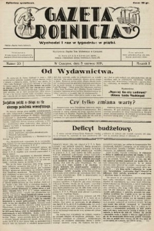 Gazeta Rolnicza. 1931, nr 23