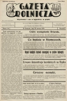 Gazeta Rolnicza. 1931, nr 25