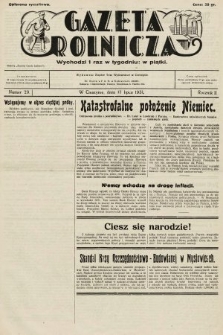 Gazeta Rolnicza. 1931, nr 29