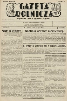 Gazeta Rolnicza. 1931, nr 31
