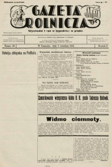 Gazeta Rolnicza. 1931, nr 36