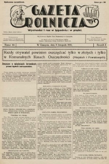 Gazeta Rolnicza. 1931, nr 45
