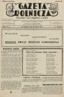 Gazeta Rolnicza. 1931, nr 51