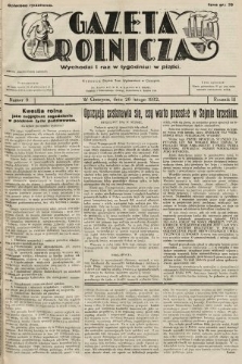 Gazeta Rolnicza. 1932, nr 9
