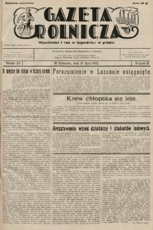 Gazeta Rolnicza. 1932, nr 29
