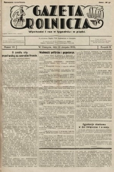 Gazeta Rolnicza. 1932, nr 33