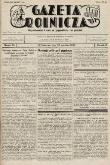 Gazeta Rolnicza. 1932, nr 40