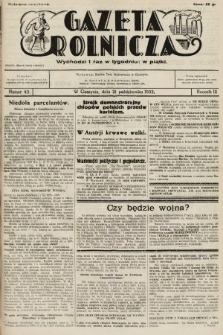 Gazeta Rolnicza. 1932, nr 43