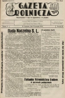 Gazeta Rolnicza. 1932, nr 51