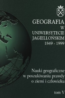 Nauki geograficzne w poszukiwaniu prawdy o ziemi i człowieku