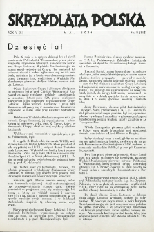 Skrzydlata Polska. 1934, nr 5