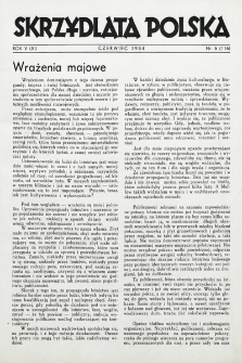 Skrzydlata Polska. 1934, nr 6