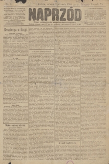 Naprzód : organ polskiej partyi socyalno demokratycznej. 1906, nr 1