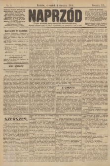 Naprzód : organ polskiej partyi socyalno demokratycznej. 1906, nr 3