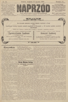 Naprzód : organ polskiej partyi socyalno demokratycznej. 1906, nr 19