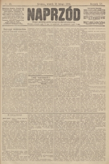 Naprzód : organ polskiej partyi socyalno demokratycznej. 1906, nr 42