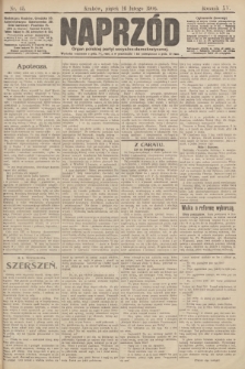Naprzód : organ polskiej partyi socyalno demokratycznej. 1906, nr 45