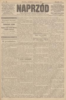 Naprzód : organ polskiej partyi socyalno demokratycznej. 1906, nr 61
