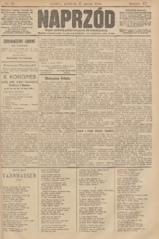 Naprzód : organ polskiej partyi socyalno demokratycznej. 1906, nr 82